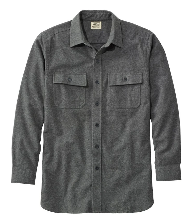 Men's Chamois Shirt, Slightly Fitted
