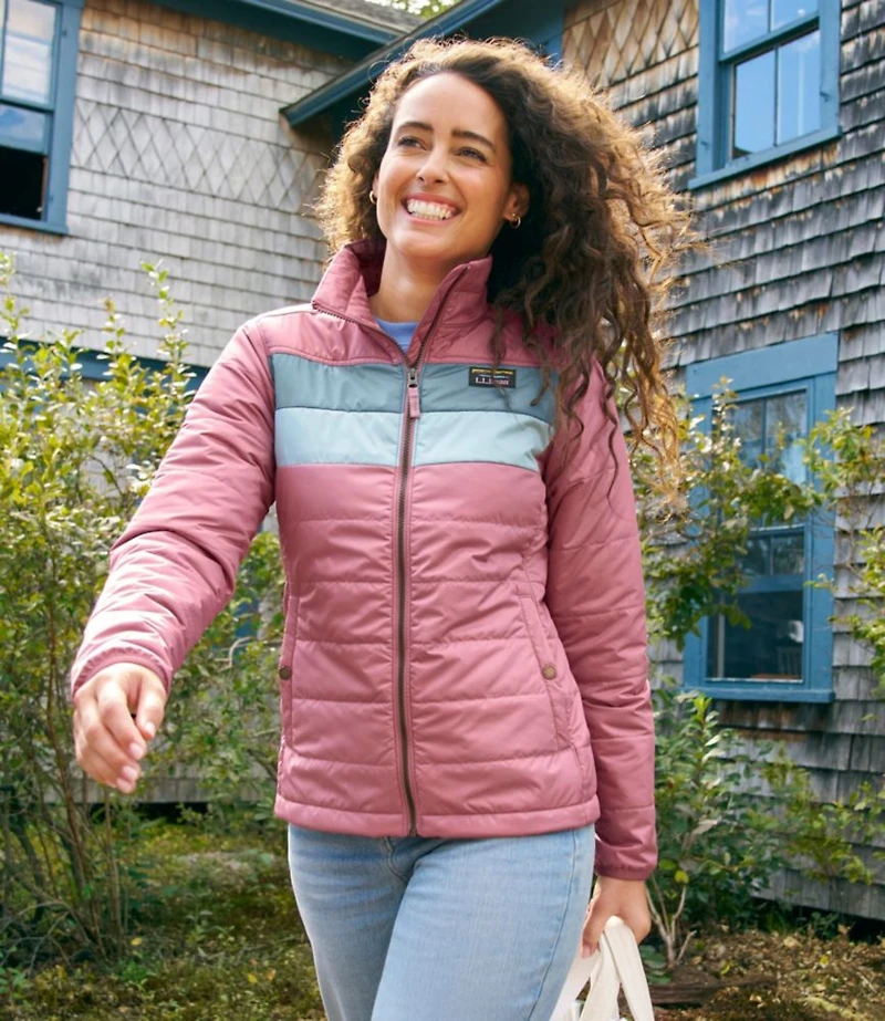 Women's Mountain Classic Puffer Jacket, Colorblock