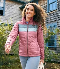 Women's Mountain Classic Puffer Jacket, Colorblock