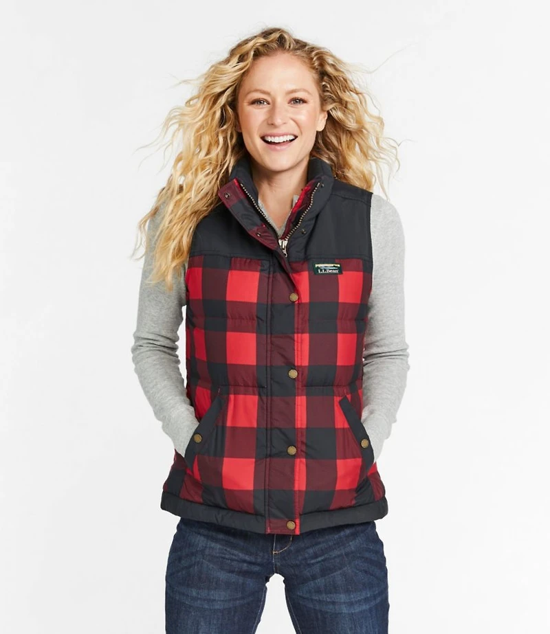 Women's Mountain Classic Down Vest, Print