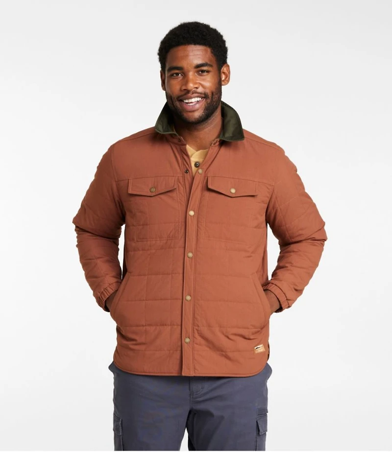 Men's Insulated Utility Shirt Jacket
