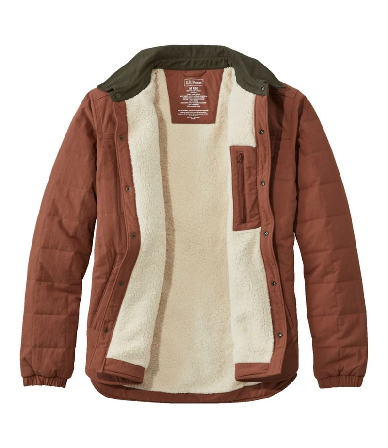 Men's Insulated Utility Shirt Jacket