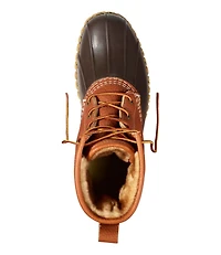 Men's Bean Boots, 8" Shearling-Lined Insulated