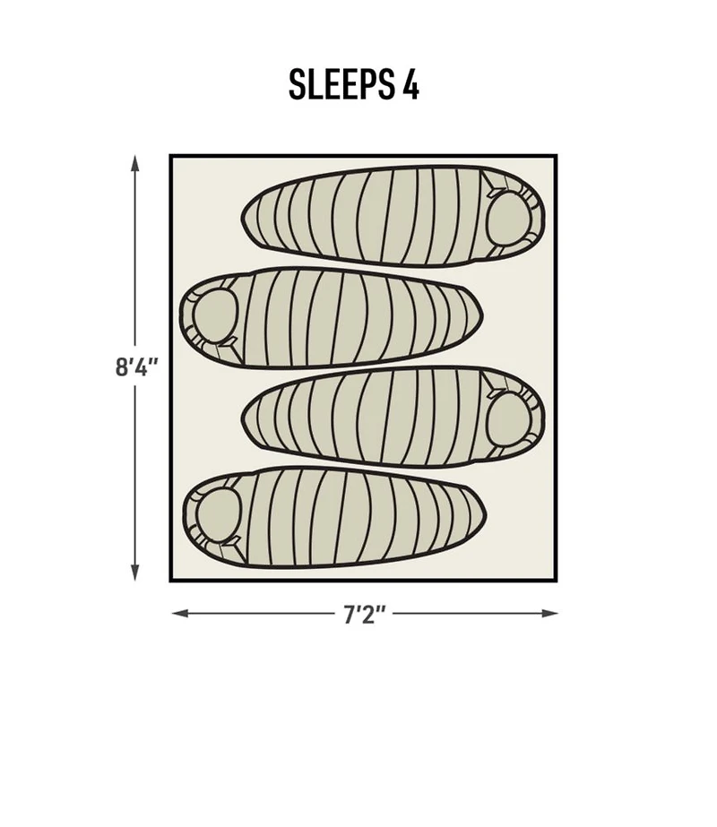L.L.Bean Northern Guide 4-Person Tent