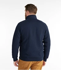 Men's L.L.Bean Quilted Sweatshirt, Full-Zip