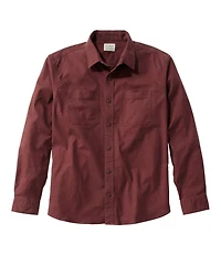 Men's BeanFlex® Twill Shirt, Traditional Untucked Fit, Long-Sleeve
