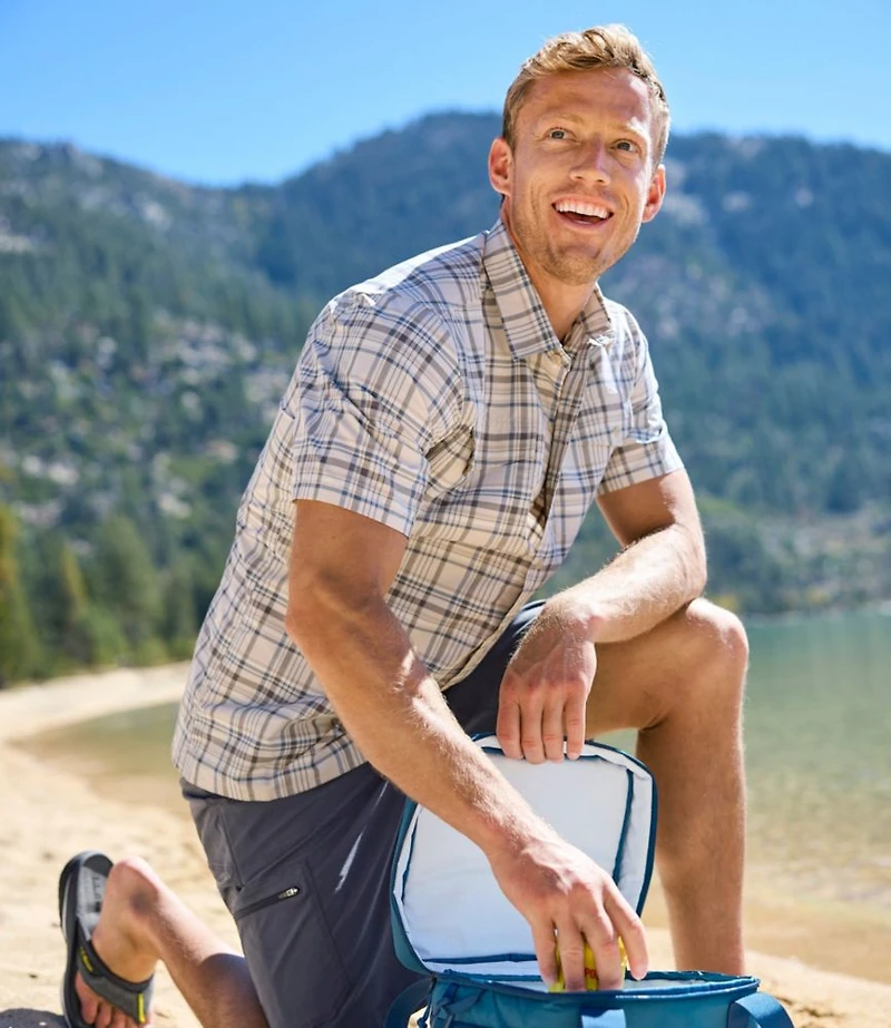 Men's SunSmart® Cool Weave Shirt Short-Sleeve