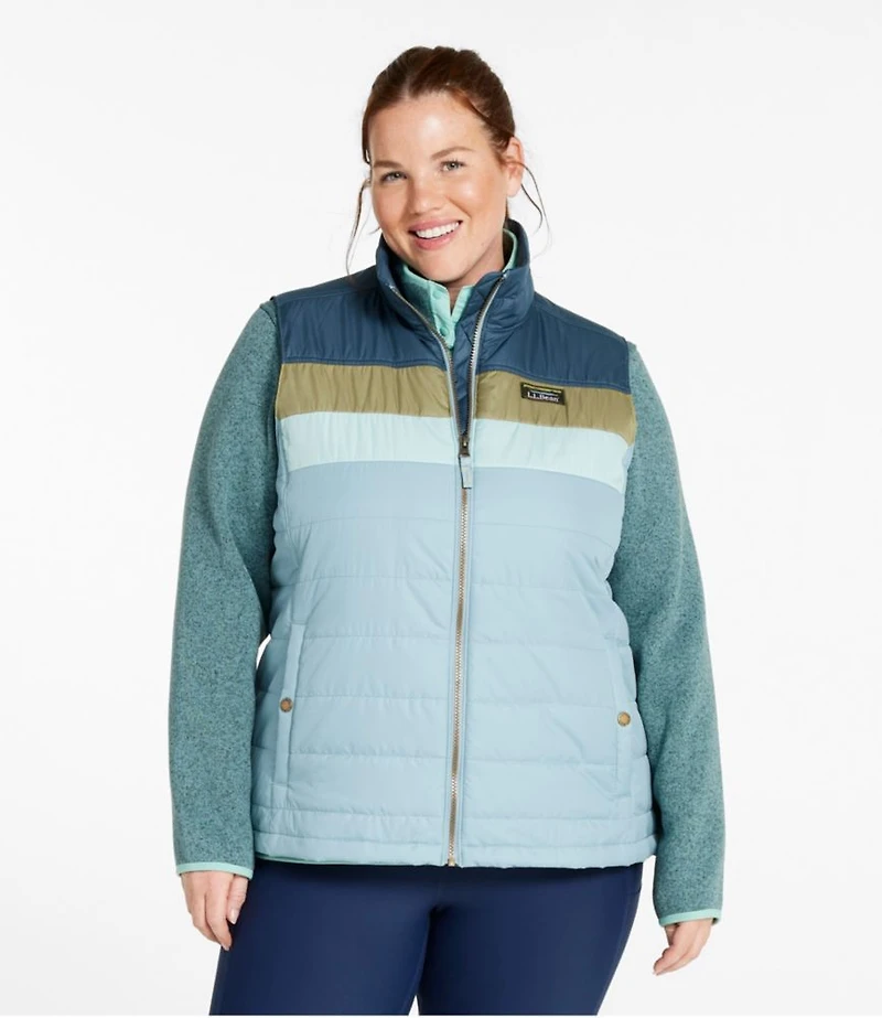 Women's Mountain Classic Puffer Vest, Colorblock