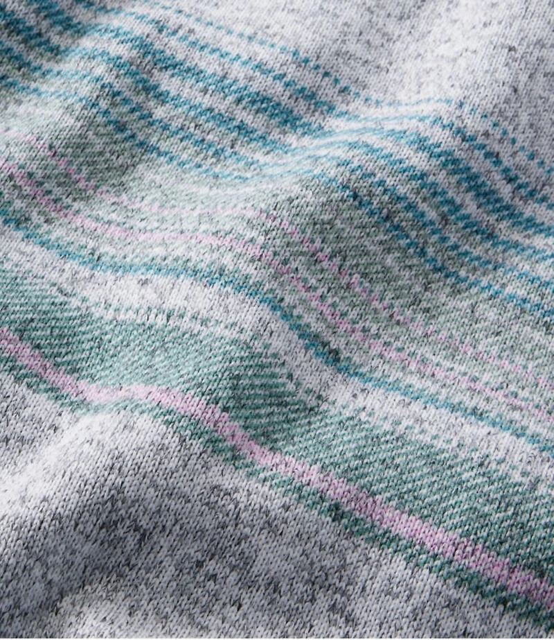 Women's L.L.Bean Sweater Fleece Full-Zip Jacket, Print