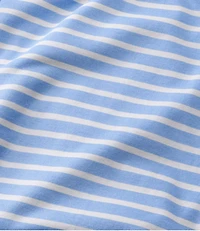 Women's Super-Soft Shrink-Free Button Front Pajama Set, Stripe