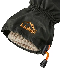 Adults' Waxed Cotton Chopper Mittens