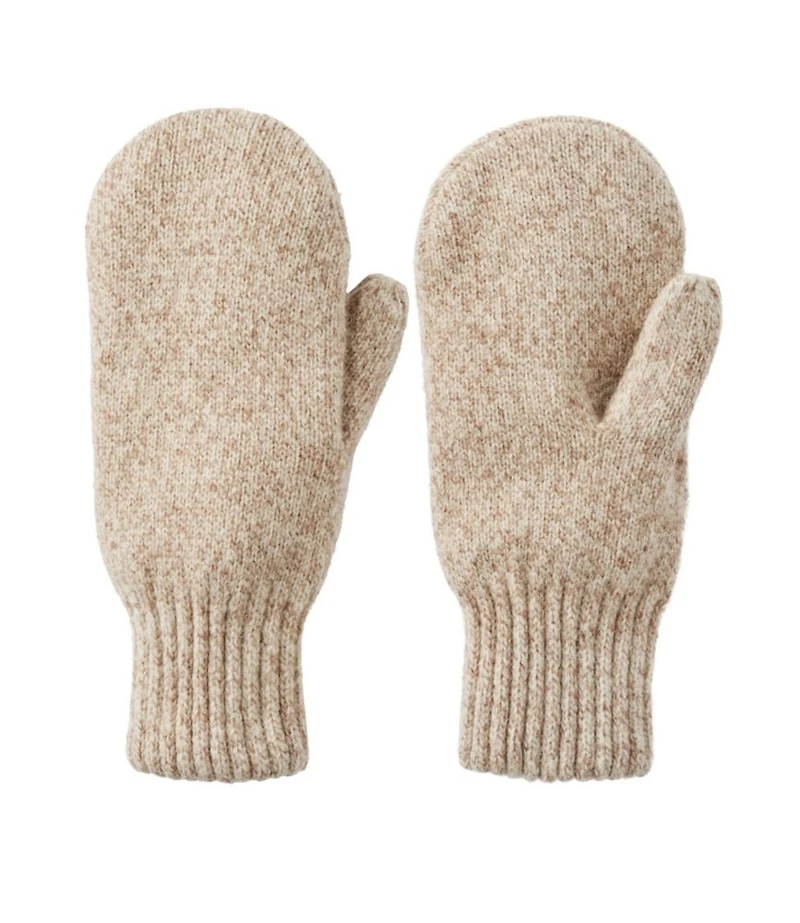 Adults' Waxed Cotton Chopper Mittens