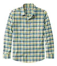Men's Wrinkle-Free Ultrasoft Brushed Cotton Shirt, Long-Sleeve, Slightly Fitted Untucked Fit