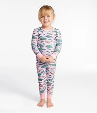 Toddlers' Organic Cotton Fitted Pajamas