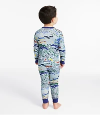 Toddlers' Organic Cotton Fitted Pajamas