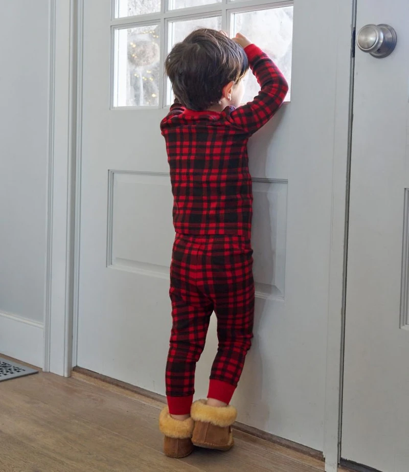 Toddlers' Organic Cotton Fitted Pajamas