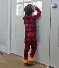 Toddlers' Organic Cotton Fitted Pajamas