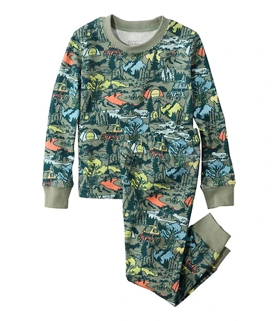 Toddlers' Organic Cotton Fitted Pajamas