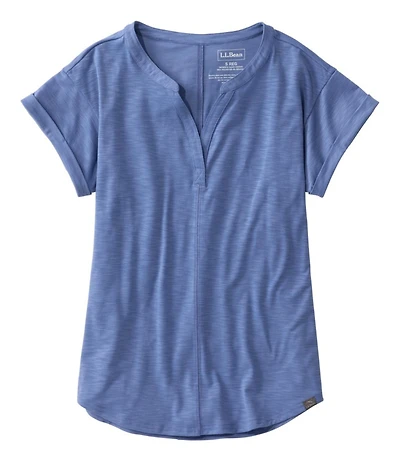 Women's Streamside Tee, Short-Sleeve Splitneck