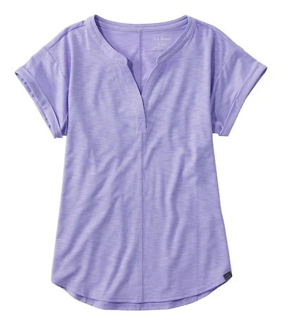 Women's Streamside Tee, Short-Sleeve Splitneck