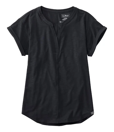 Women's Streamside Tee, Short-Sleeve Splitneck