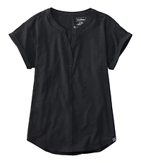 Women's Streamside Tee, Short-Sleeve Splitneck