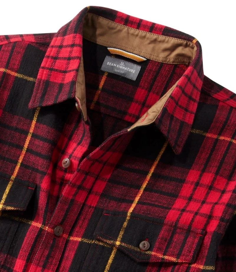 Men's Signature Heritage Textured Flannel Shirt