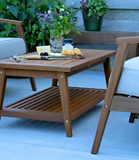 Eucalyptus 4-Piece Patio Set