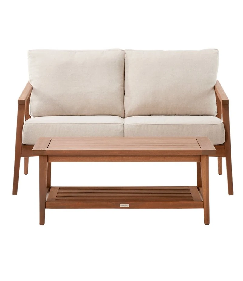 Eucalyptus 4-Piece Patio Set