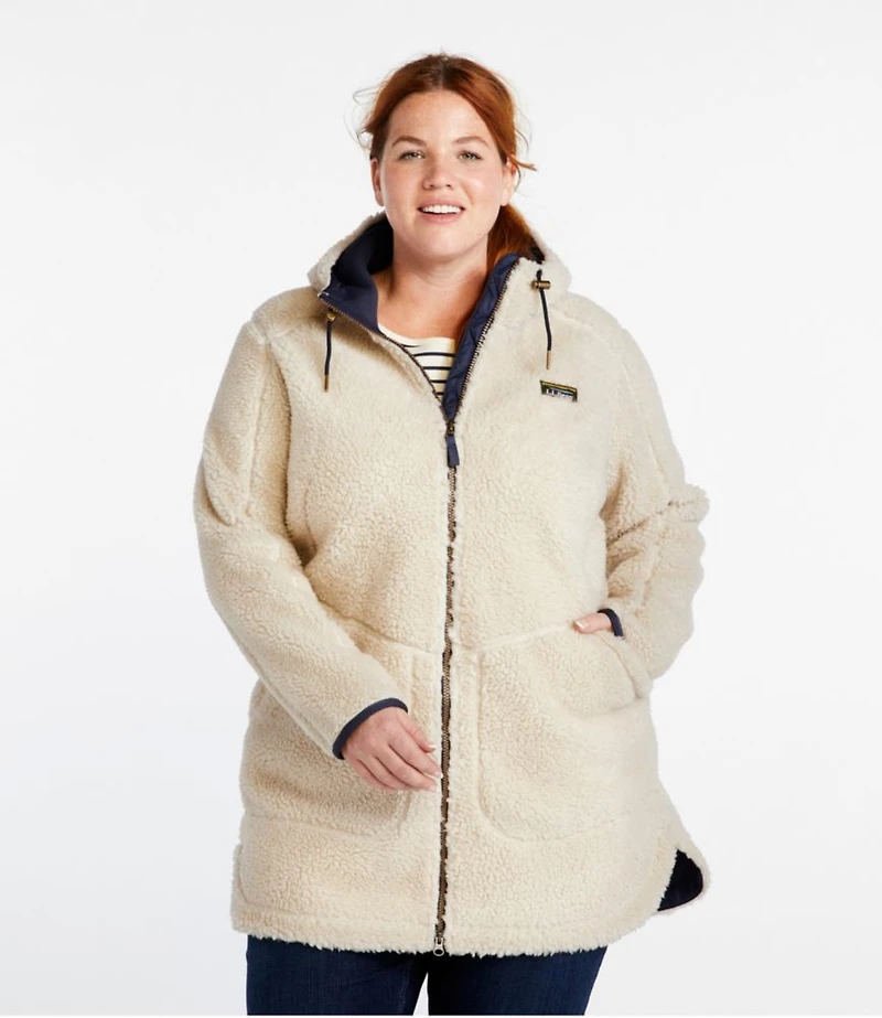Women's Mountain Pile Fleece Coat