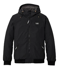 Men's Insulated 3-Season Bomber Hooded Jacket