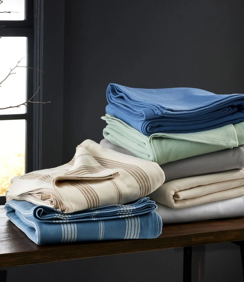 Organic Cotton Blanket, Stripe