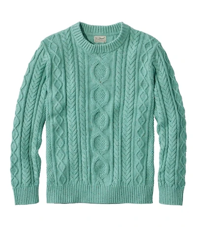 Men's Bean's Heritage Soft Cotton Fisherman Sweater