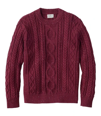 Men's Bean's Heritage Soft Cotton Fisherman Sweater