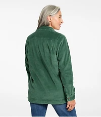 Women's Comfort Corduroy Relaxed Shirt, Lined