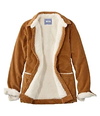 Women's Comfort Corduroy Relaxed Shirt, Lined