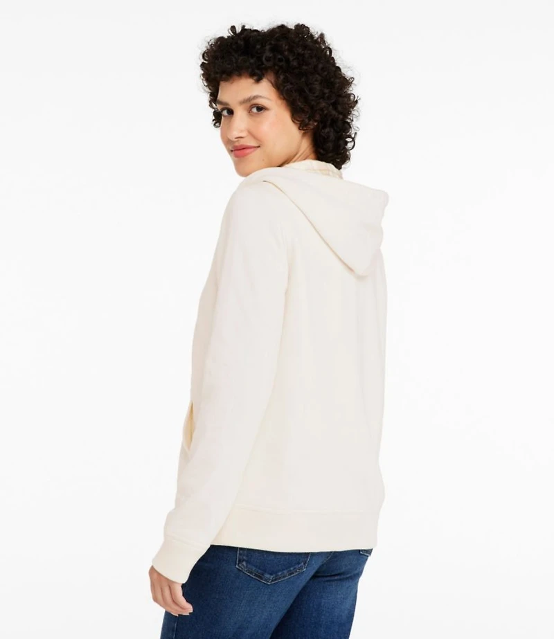 Women's L.L.Bean 1912 Sweatshirt, Flannel-Lined Hoodie