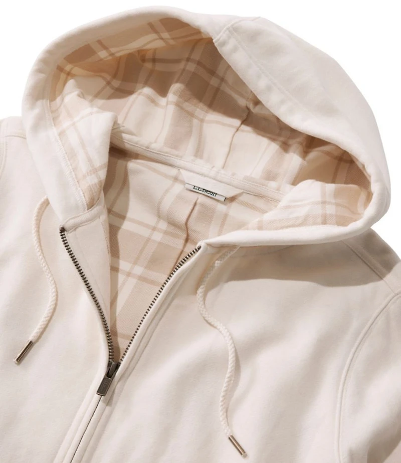 Women's L.L.Bean 1912 Sweatshirt, Flannel-Lined Hoodie
