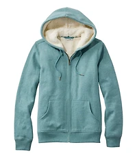 Women's L.L.Bean 1912 Sweatshirt, Sherpa-Lined Hoodie