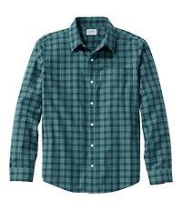 Men's Wrinkle-Free Ultrasoft Brushed Cotton Shirt, Long-Sleeve, Slightly Fitted Untucked Fit
