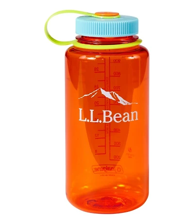 Nalgene Sustain Wide Mouth Water Bottle with L.L.Bean Logo, 32 oz.