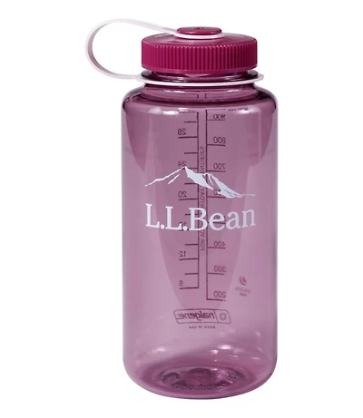 Nalgene Sustain Wide Mouth Water Bottle with L.L.Bean Logo, 32 oz.