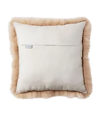 Sheepskin Throw Pillow, 20" x