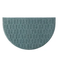 Everyspace Recycled Waterhog Doormat, Half Round, Trees