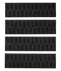Everyspace Recycled Waterhog Mat, Stair Treads, Set of Four, Trees