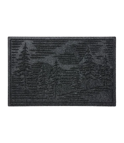 Everyspace Recycled Waterhog Doormat, Pine Trees