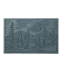 Everyspace Recycled Waterhog Doormat, Pine Trees