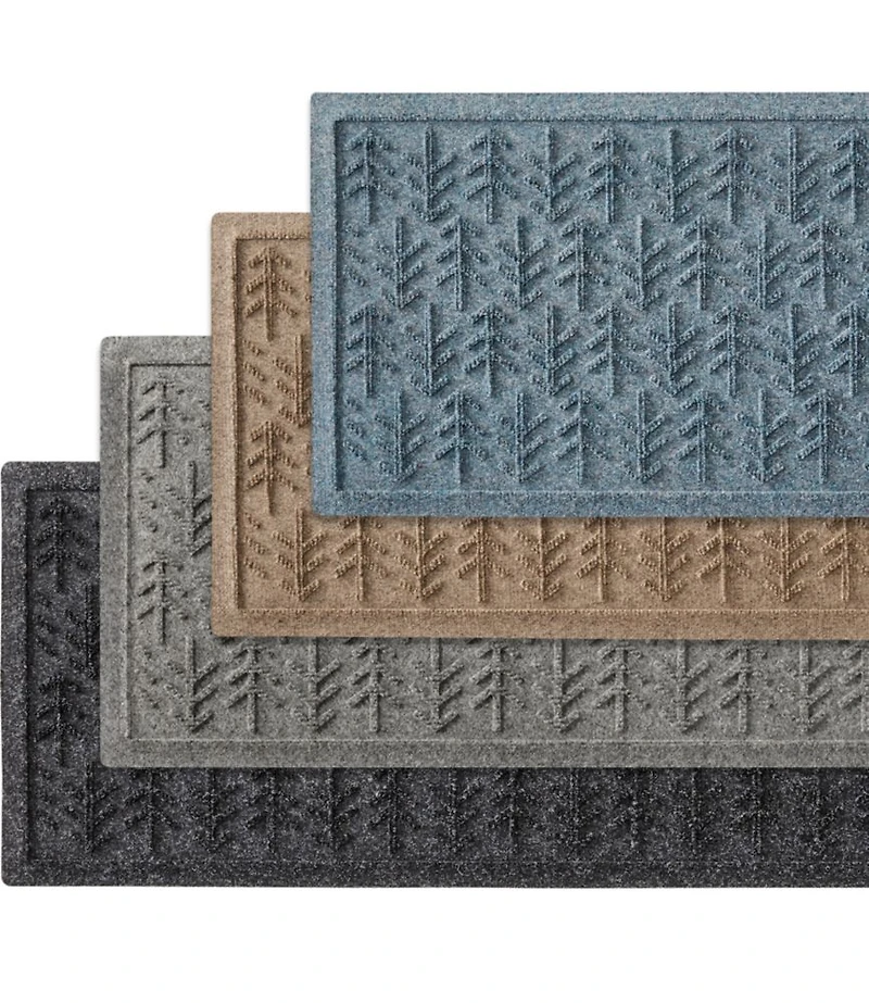 Everyspace Recycled Waterhog Boot Mat, Trees