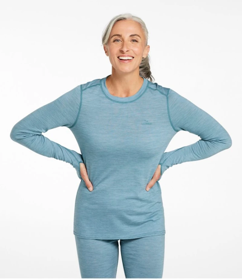 Women's Cresta Ultralight 150 Crew Top, Stripe