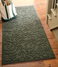 Heavyweight Recycled Waterhog Mat Runner, Woodland Leaf